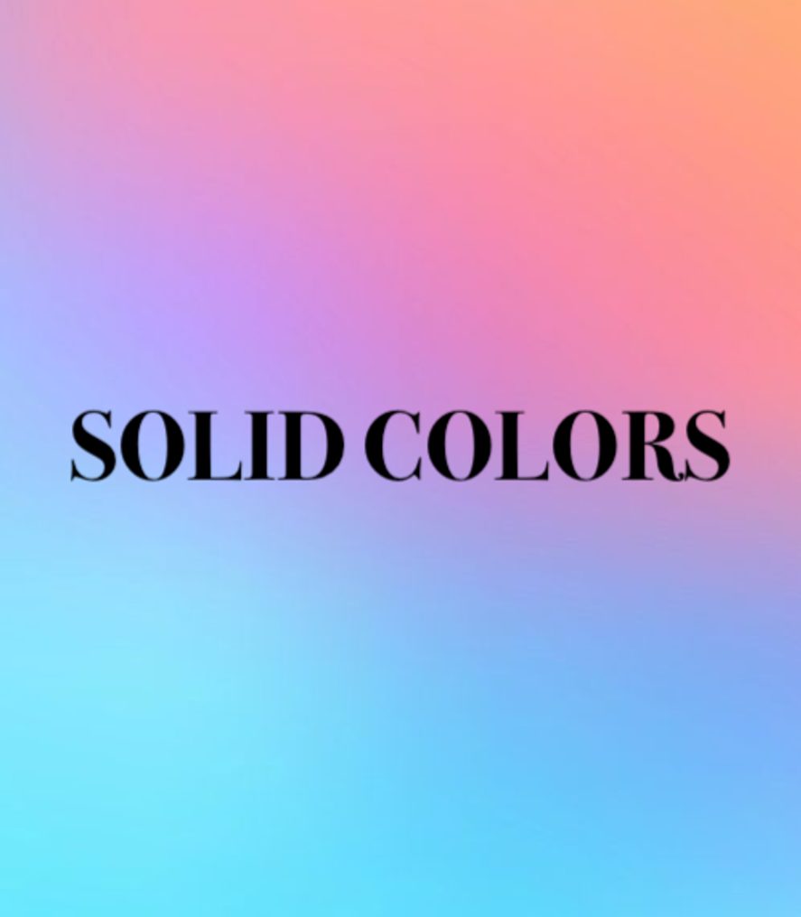 Solid Colors